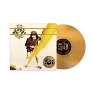 High Voltage/gold vinyl