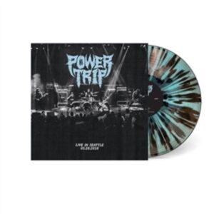 Live In Seattle (Blue And Black Splatter)