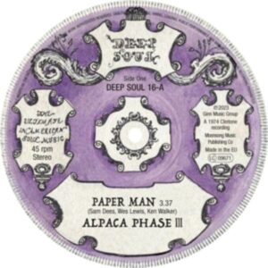 Paper Man (7inch Single)