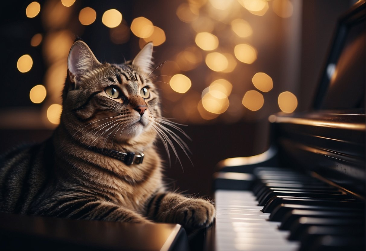 Populäre Musik und Katzen