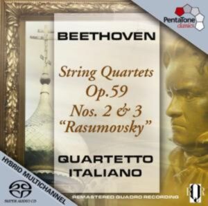 Quartetto Italiano: Streichquartette op.59 2 & 3