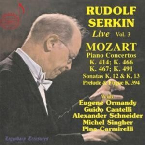 Rudolf Serkin: Live