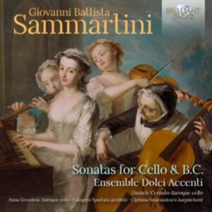 Sammartini:Sonatas For Cello &B.C.