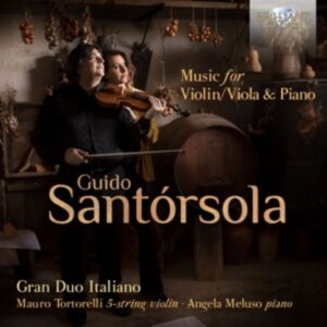 Santorsola: Music For Violin/Viola&Piano