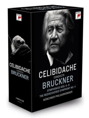 Sergiu Celibidache conducts Bruckner (3 DVD+2CD)