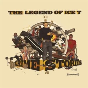 THE LEGEND OF ICE-T: Crime Stories (Clear Red Spla